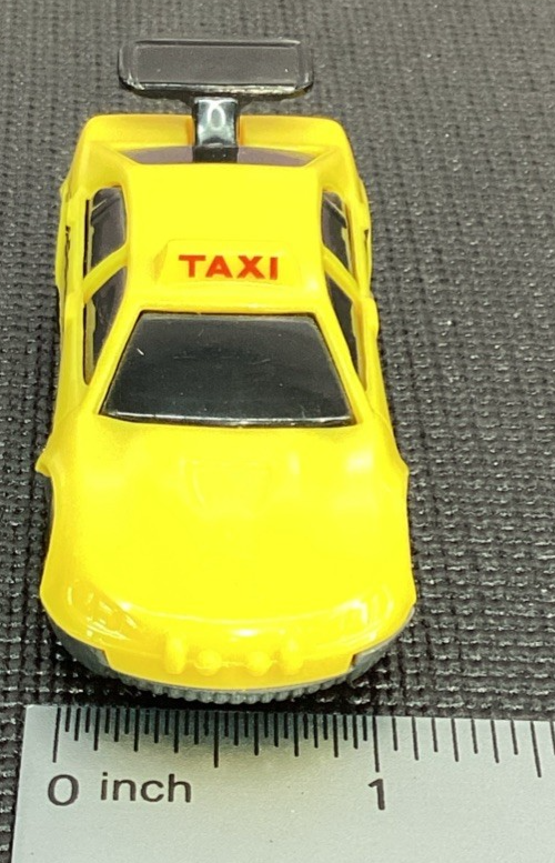 1994 HOT WHEELS CW YELLOW TAXI