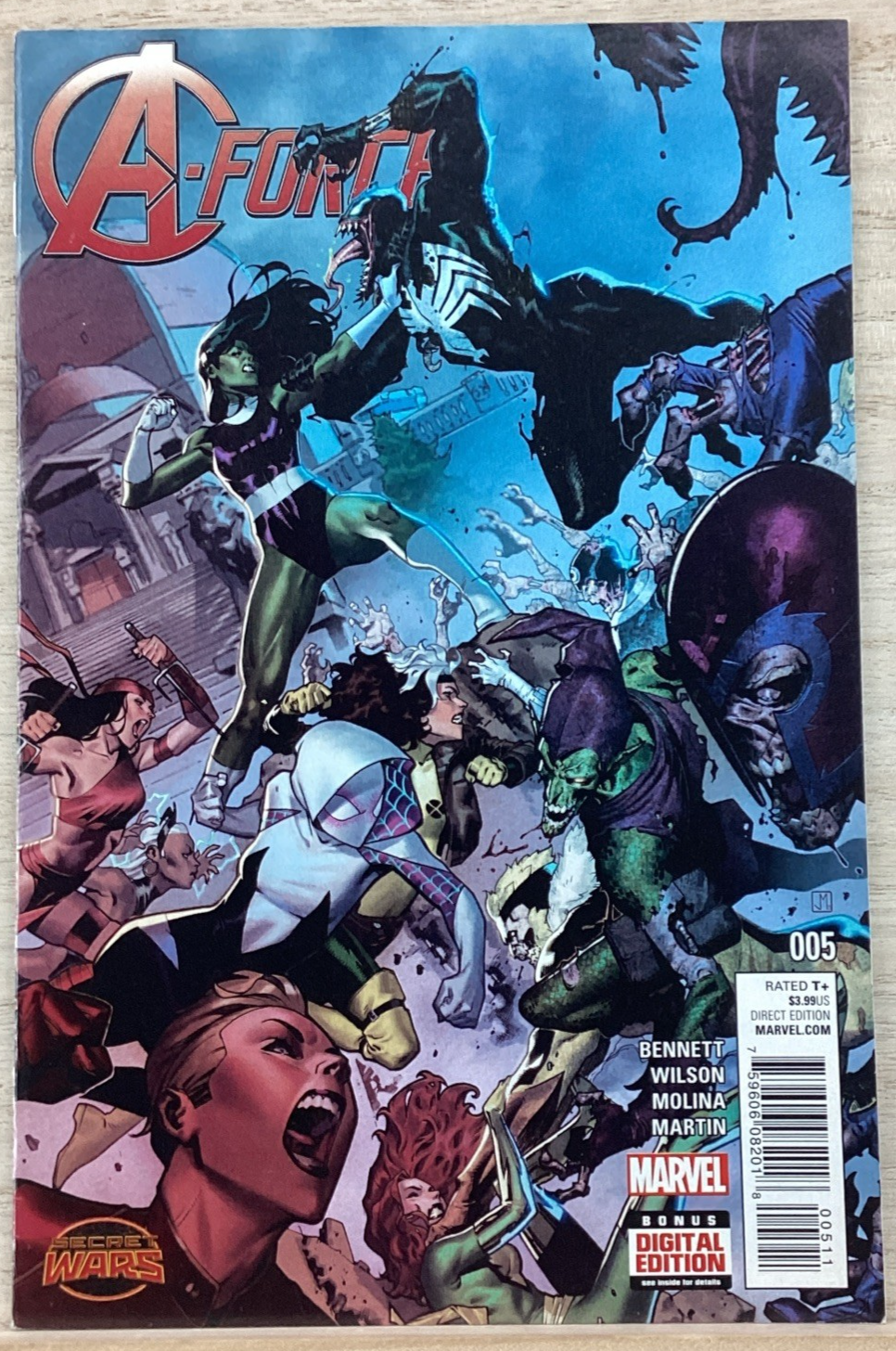 A-Force #5 - MARVEL Comic - 2015