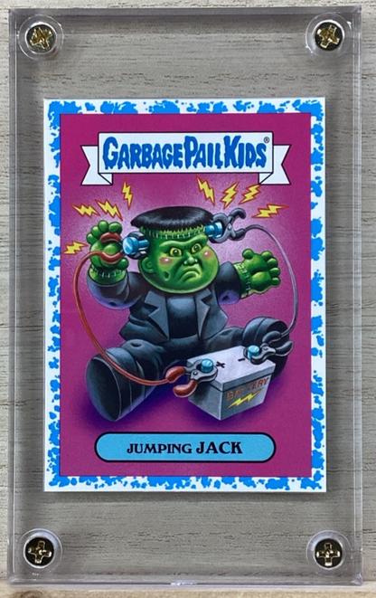 2018 Topps Garbage Pail Kids - Jumping Jack - Blue 36/99