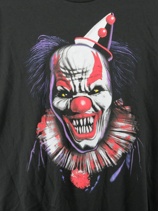 Scary Clown Graphic T-shirt - Way to Celebrate Halloween - Men's XL1