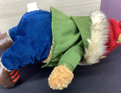 Disney Store Winnie the Pooh Christmas Plush Special Edition-Holiday-Parka