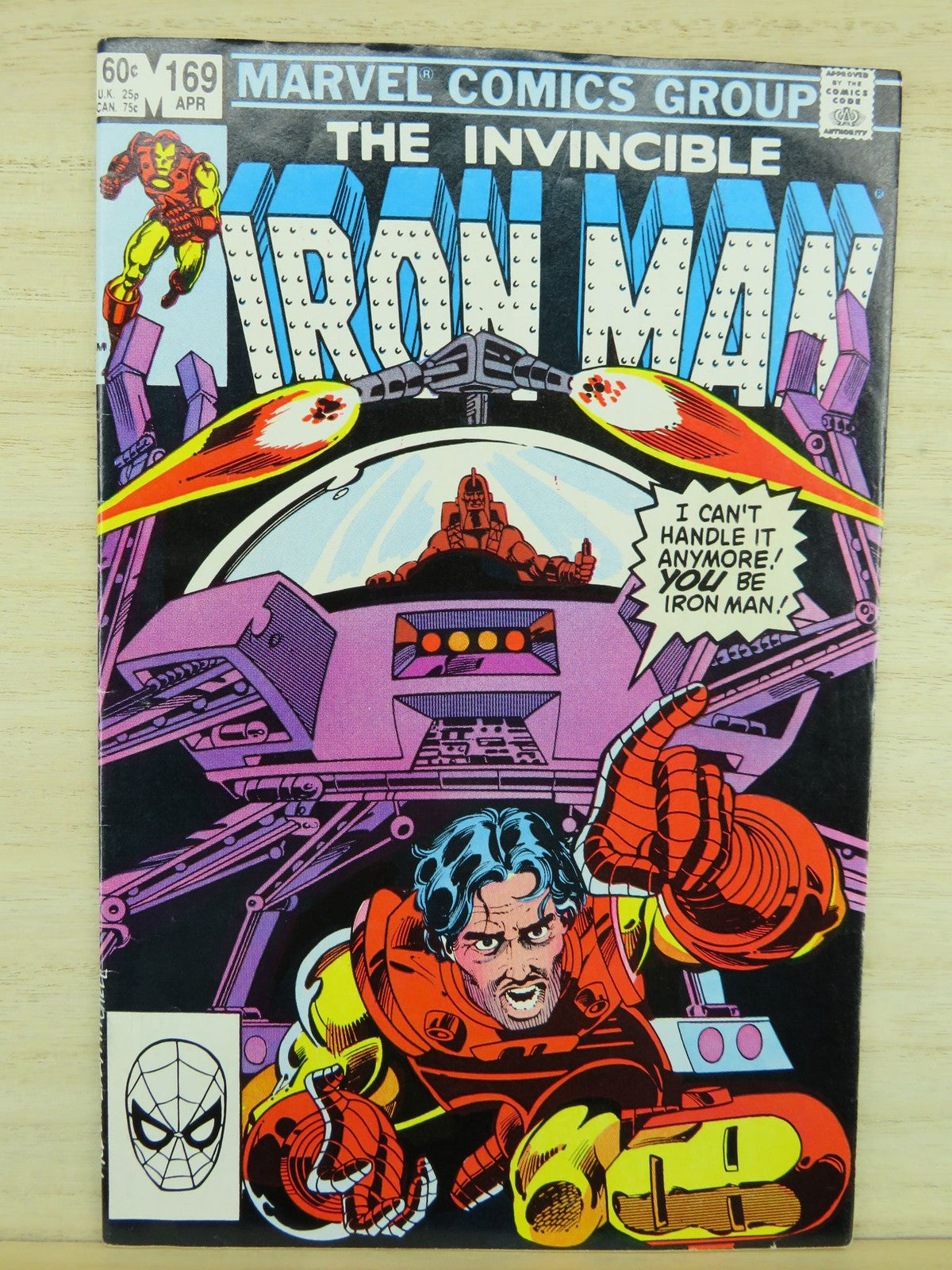 The Invincible Iron Man #169 Apr 1983 - Marvel Comic