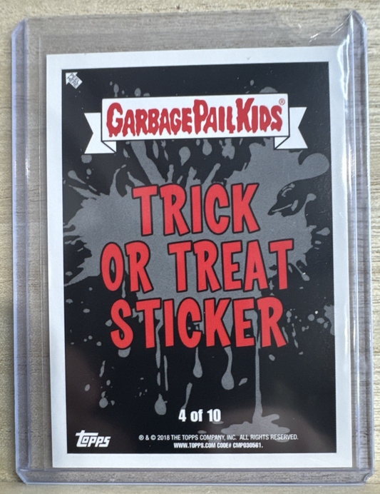 2018 Topps Garbage Pail Kids - Trick or Treat Sticker 4 of 10