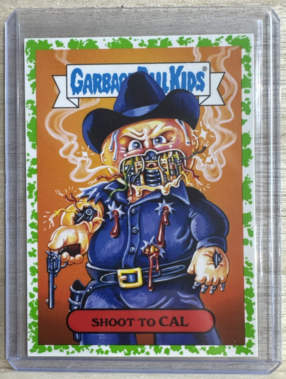 2018 Garbage Pail Kids - Shoot to Cal - Green