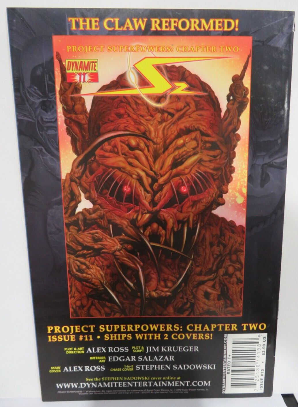 Project Superpowers The Big Shots #10 Cover A Dynamite Comic 2010