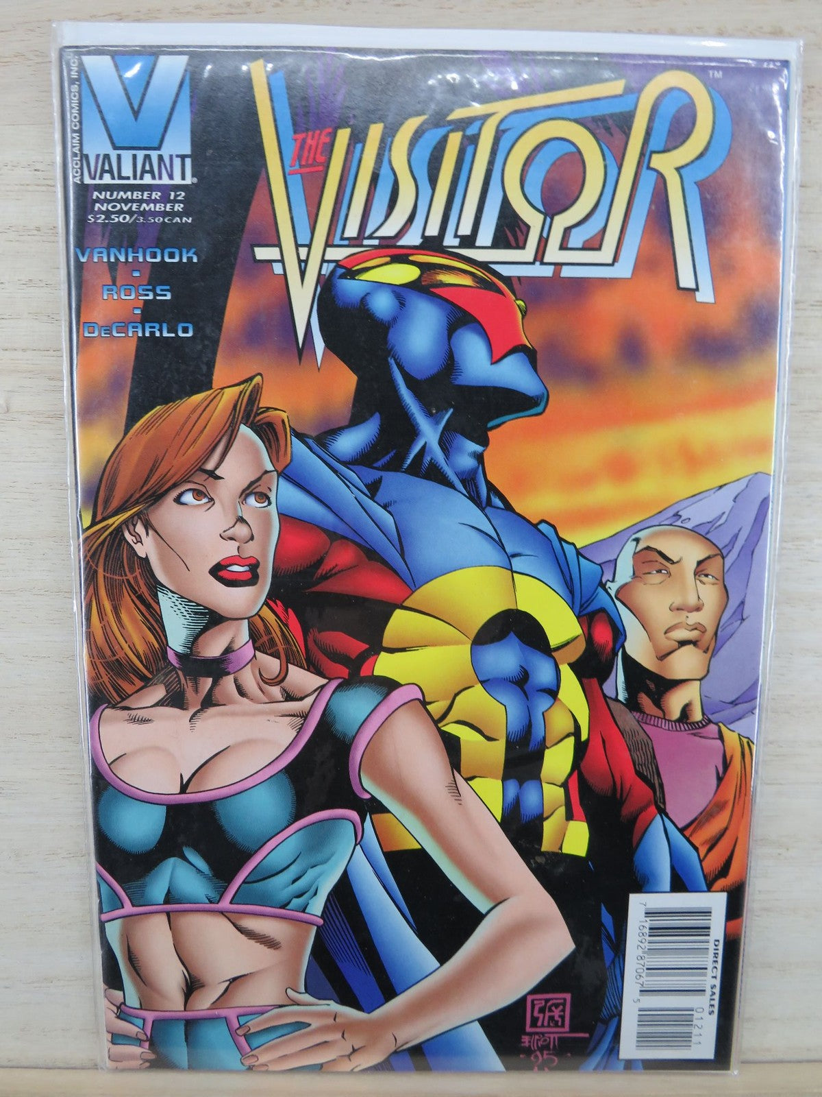 The Visitor #12 Nov 95 - Valiant Comic