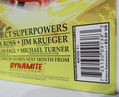 Project Super Powers: The Green Lama & Black Terror #1 Dynamite 2008