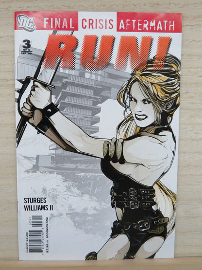 Run! Final Crisis Aftermath #3 of 6 Sep 2009 - DC Comic