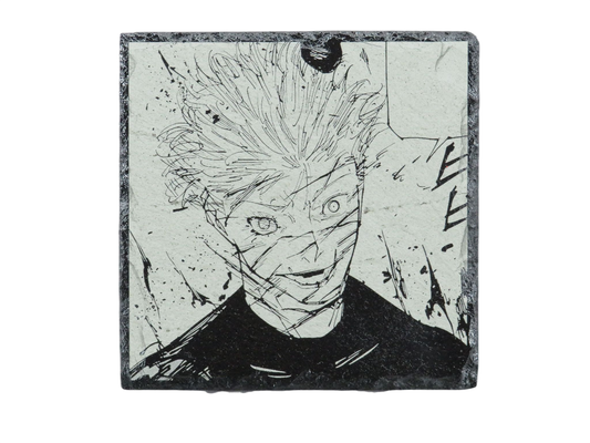 Laser Engraved Slate Coaster - AN3