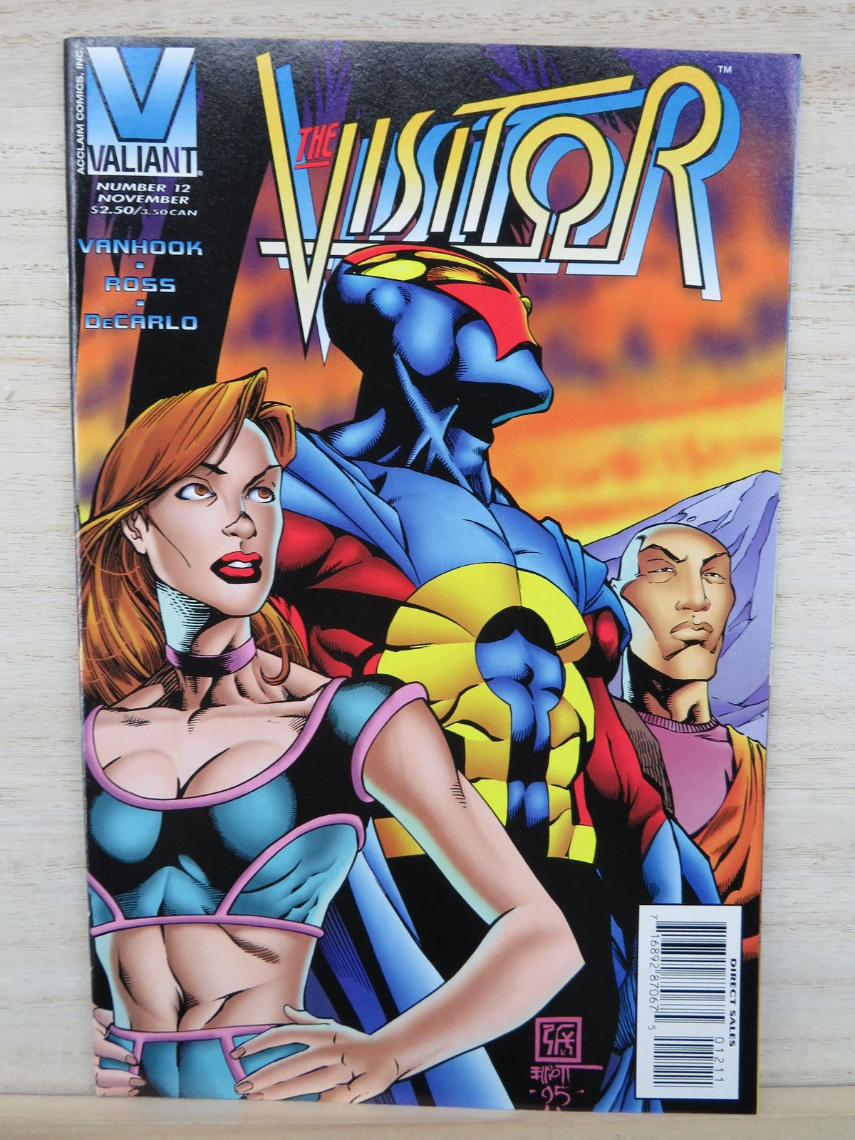 The Visitor #12 Nov 95 - Valiant Comic