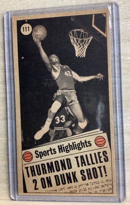 1970 Topps NBA West All Star Nate Thurmond Card #1111