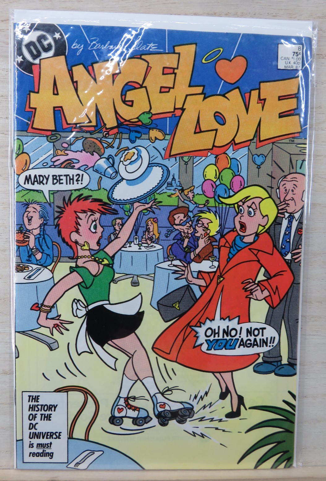 ANGEL LOVE #8 March 1987 - DC Comic Book