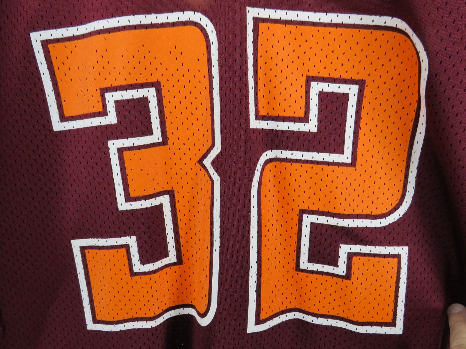Virginia Tech Team Pride Football Jersey - Men's XXL - Hokies #32
