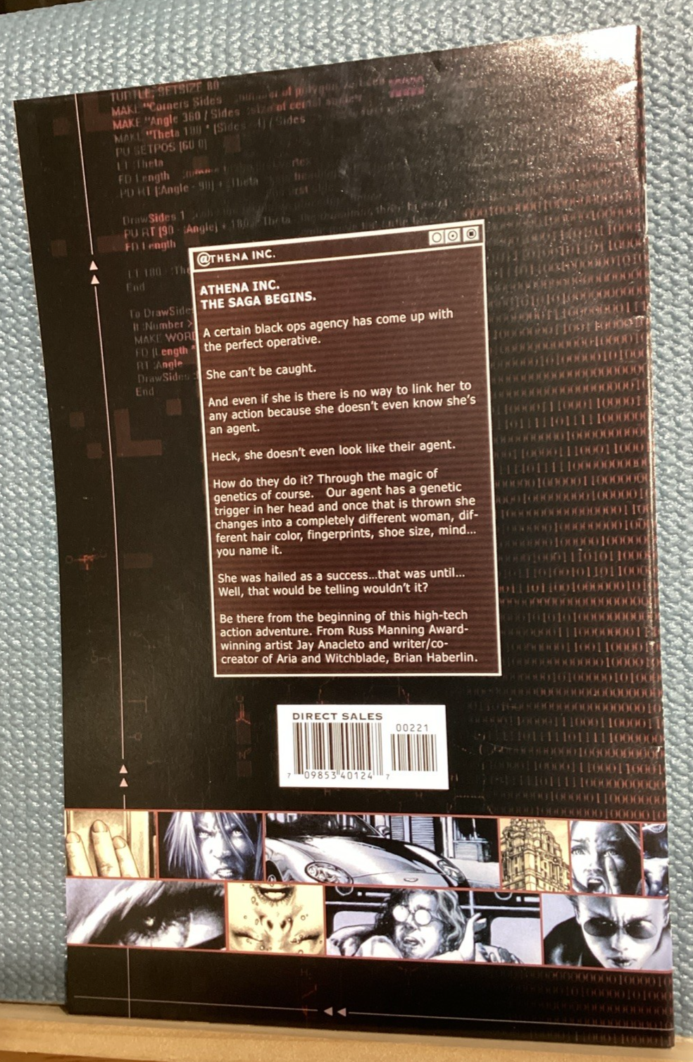 Athena Inc. The Manhunter Project #2 - Image Comic - 2002