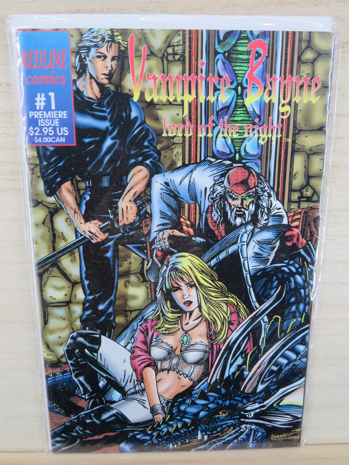 Vampire Bayne Lord of the Night #1 Premiere Issue - Redline Comic - 1996