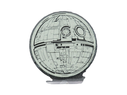 Laser Engraved Round Slate Coaster - SW9