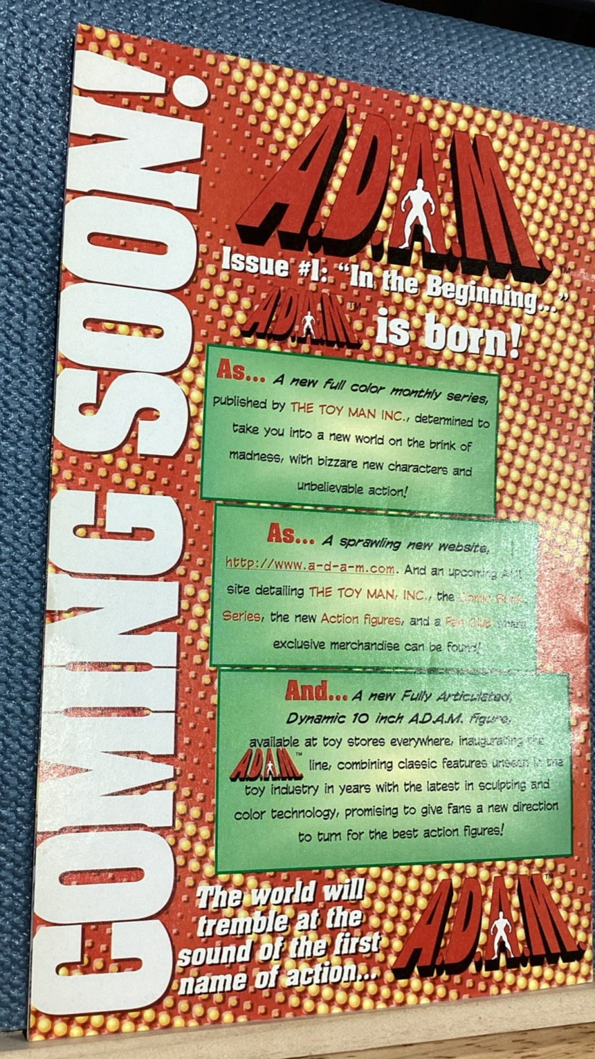 Adam Ashcan #1 - Ashcan Comic Books - 1998
