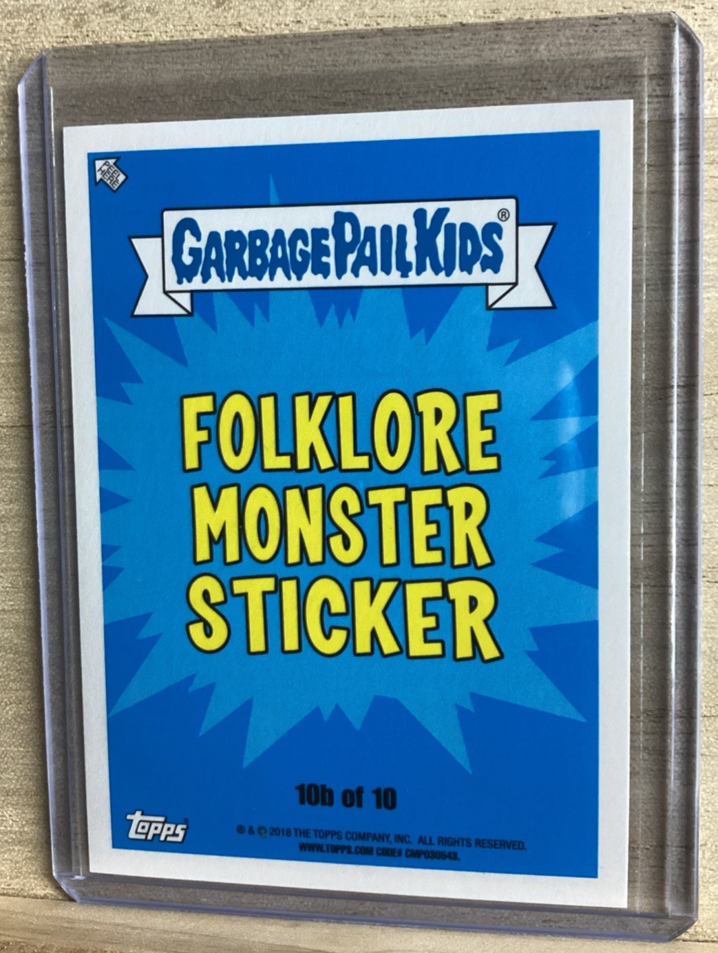 2018 Topps Garbage Pail Kids - Prince Prints - Green