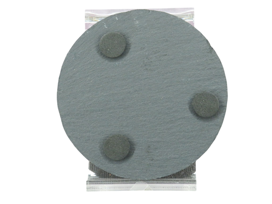 Laser Engraved Round Slate Coaster - PH2