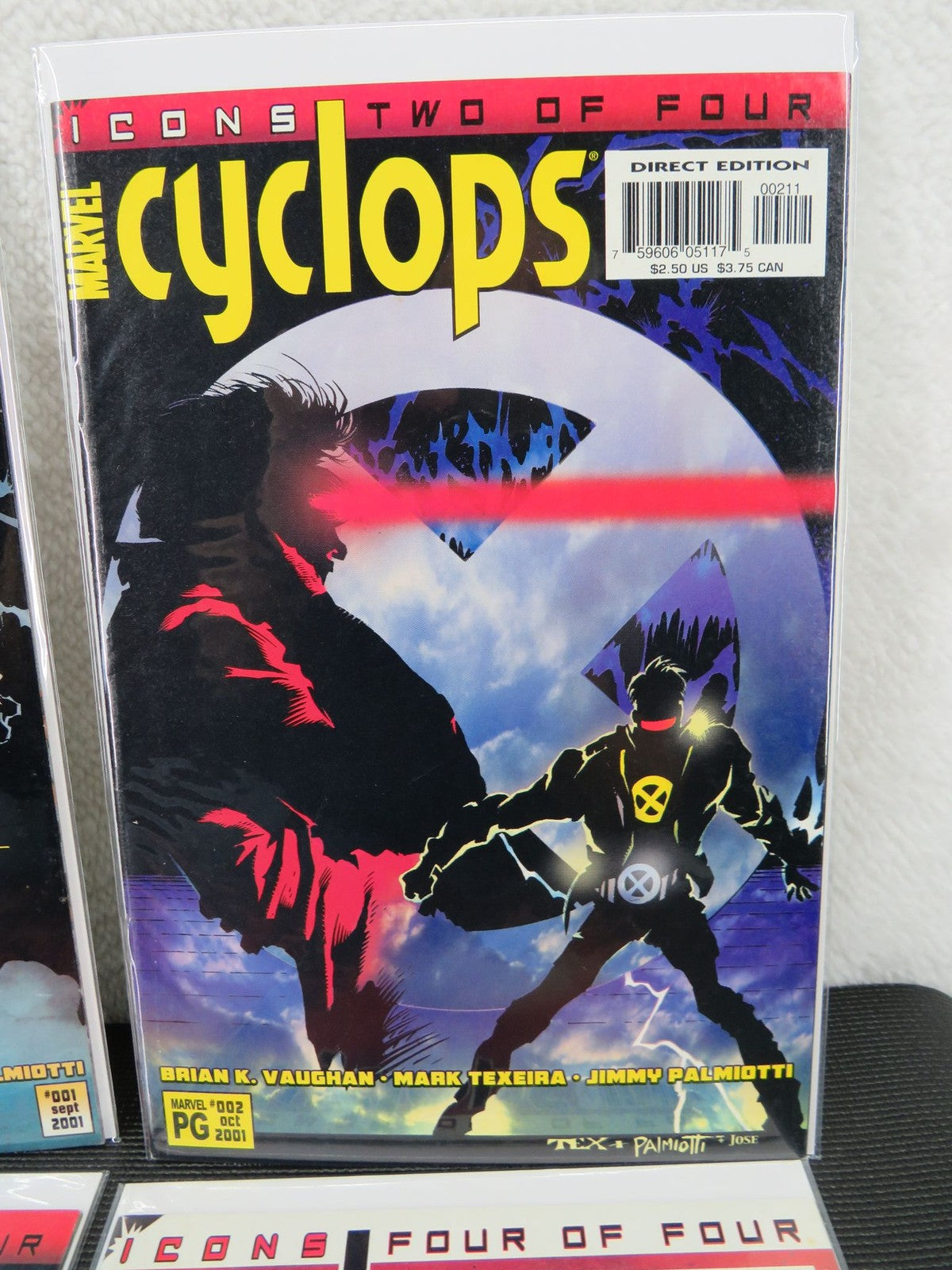 Cyclops Icons #1-4 Complete Set 2001 - Marvel Comics2