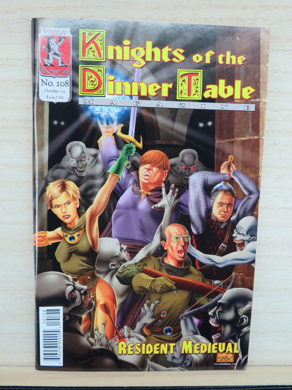 Knights of the Dinner Table Magazine #108 October 2005 Resident Medieval