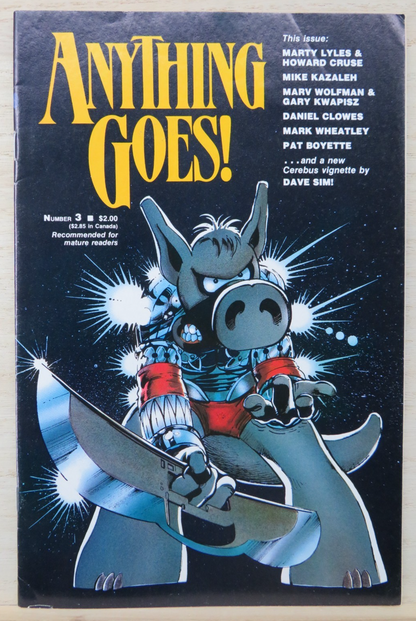 ANYTHING GOES! ~ Issue # 3 ~ 1986