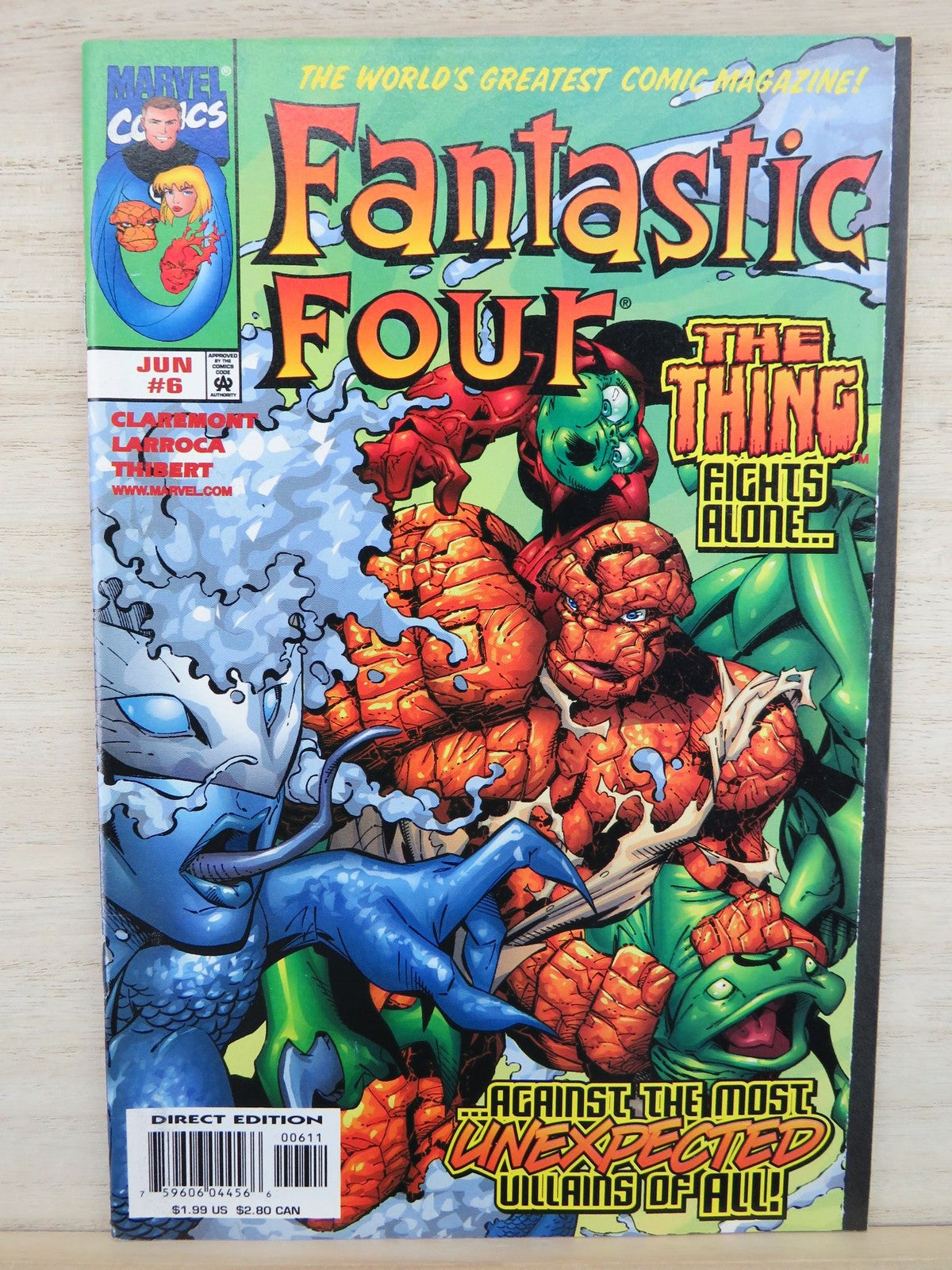 Fantastic Four #6 Jun 1998 - Marvel Comic