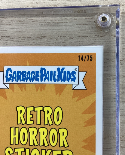 2018 Topps Garbage Pail Kids - Veggie Reggie - Red 14/75