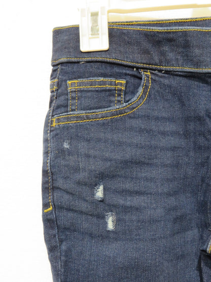 CAT & JACK Girl’s Mid-Rise Pull-On Denim Stretch Jeggings Size 10 Plus