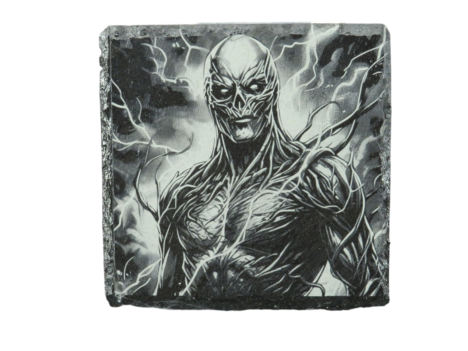Laser Engraved Slate Coaster - ST5