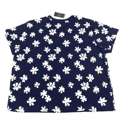 Original Use - Size XXL Crew Neck Short Sleeve T-Shirt Floral Navy
