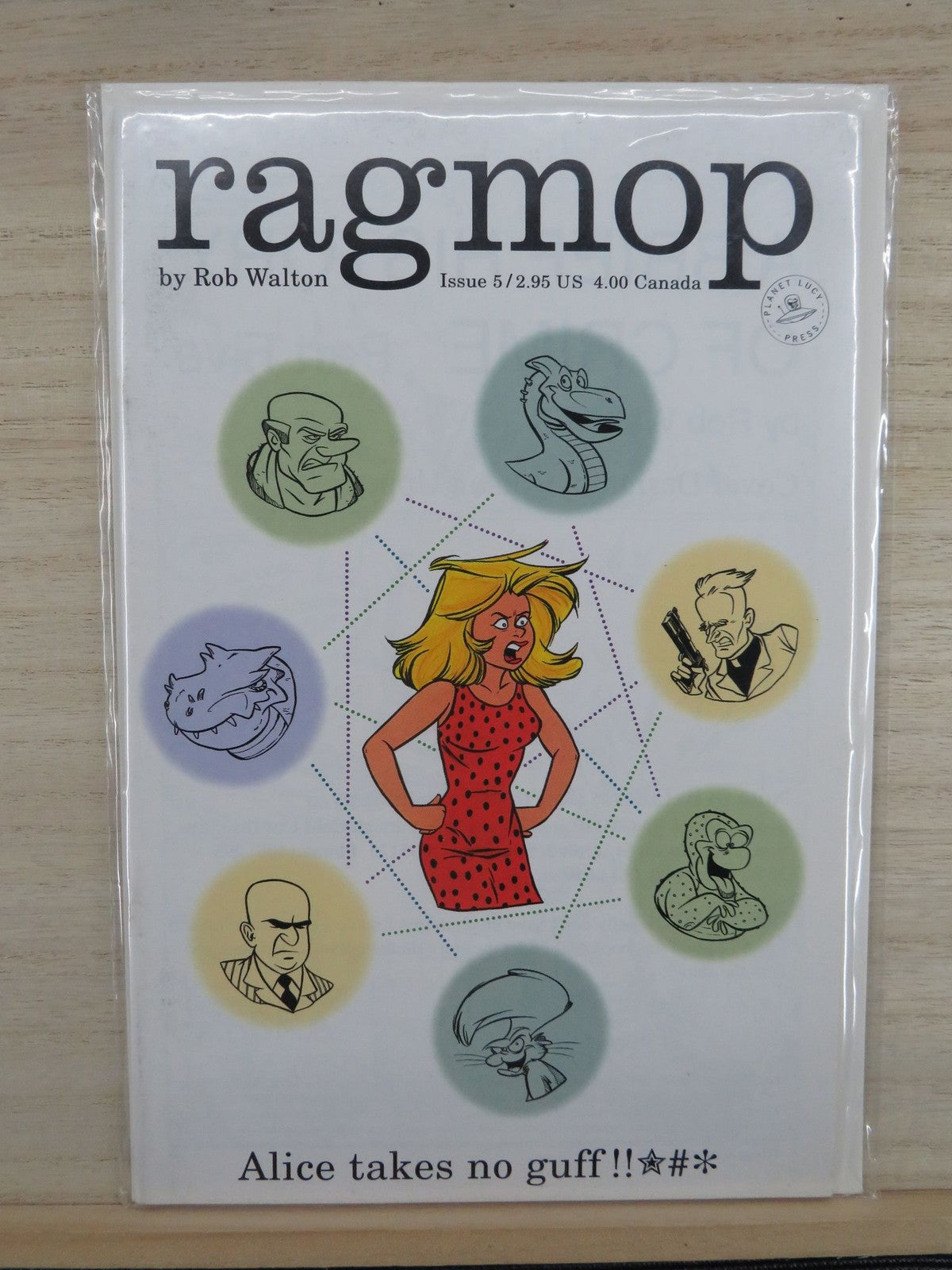 Ragmop #5 by Rob Walton - Planet Lucy Press Comic - 1996