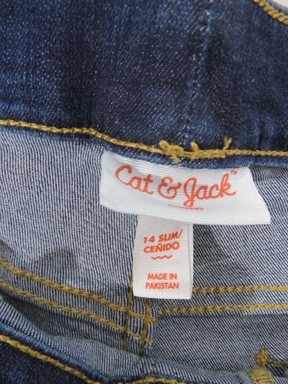Cat & Jack Girls' Size 14 Slim Mid-Rise Pull-On Jeggings