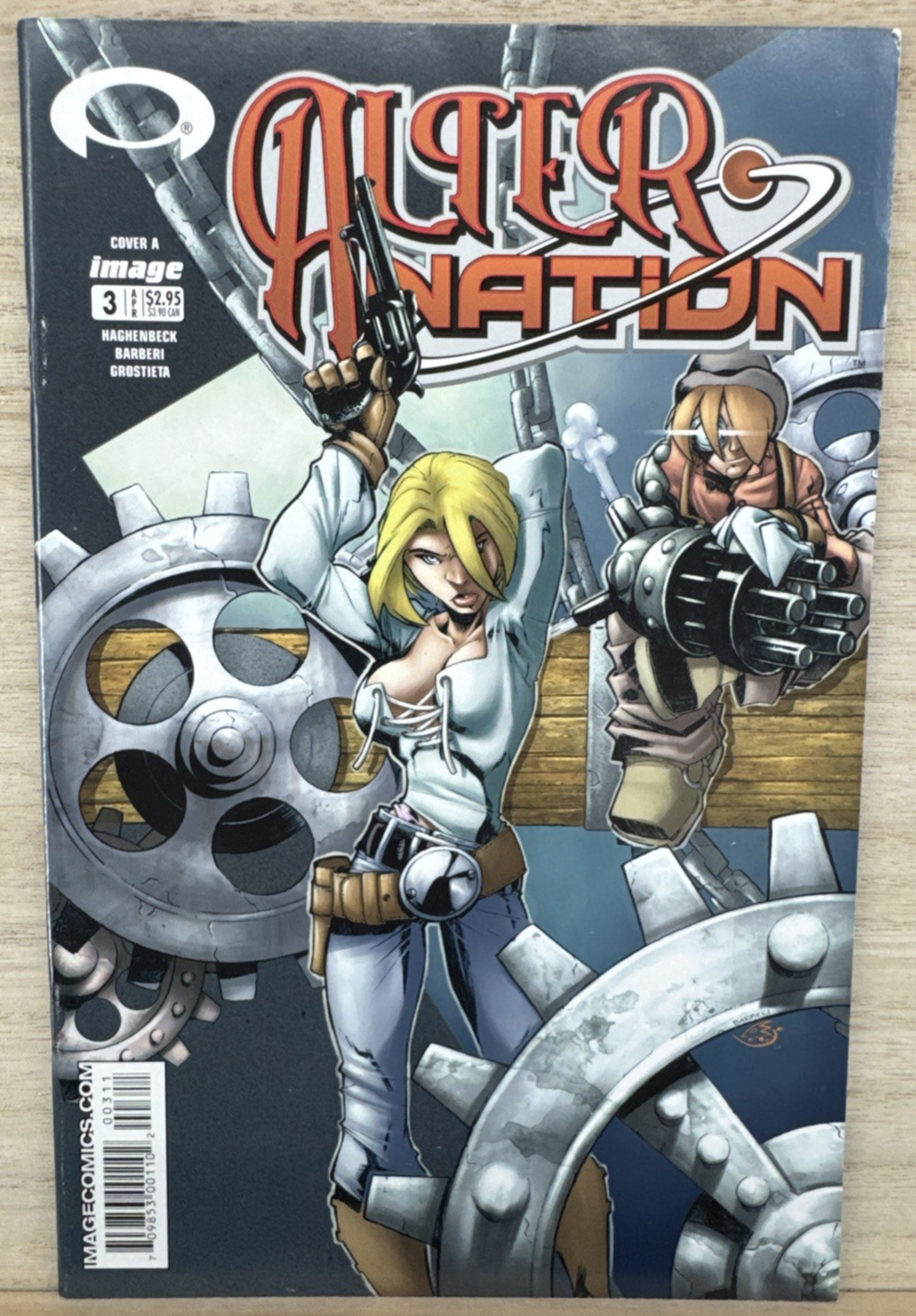 Alter Nation #3 Cover A - Image Comics - April 2004