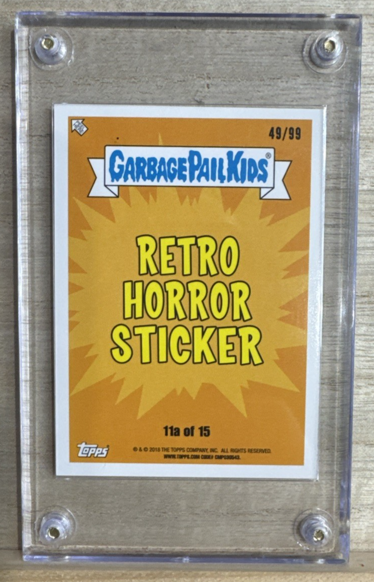 2018 Topps Garbage Pail Kids - The Birdie - Blue 49/99