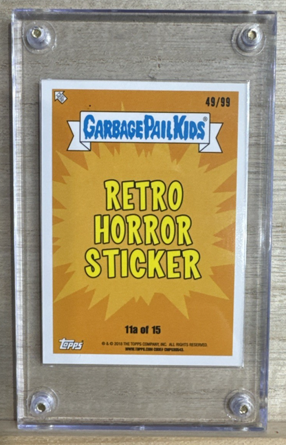 2018 Topps Garbage Pail Kids - The Birdie - Blue 49/99