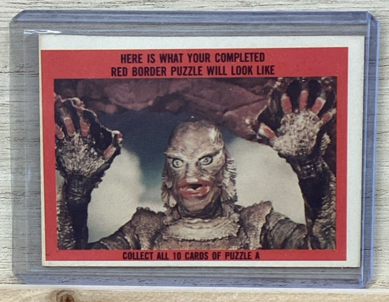 1980 Universal City Studios Hall of Fame Sticker Card - The Mole Man #121