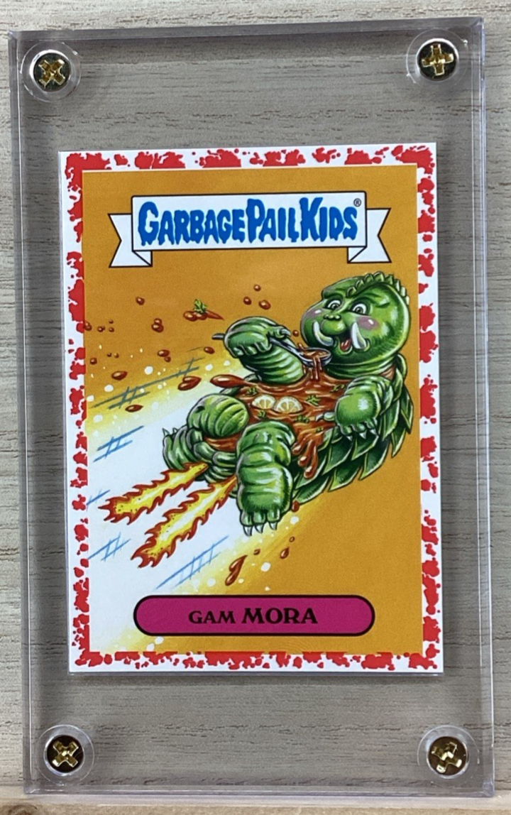 2018 Topps Garbage Pail Kids - Gam Mora - Red 33/75