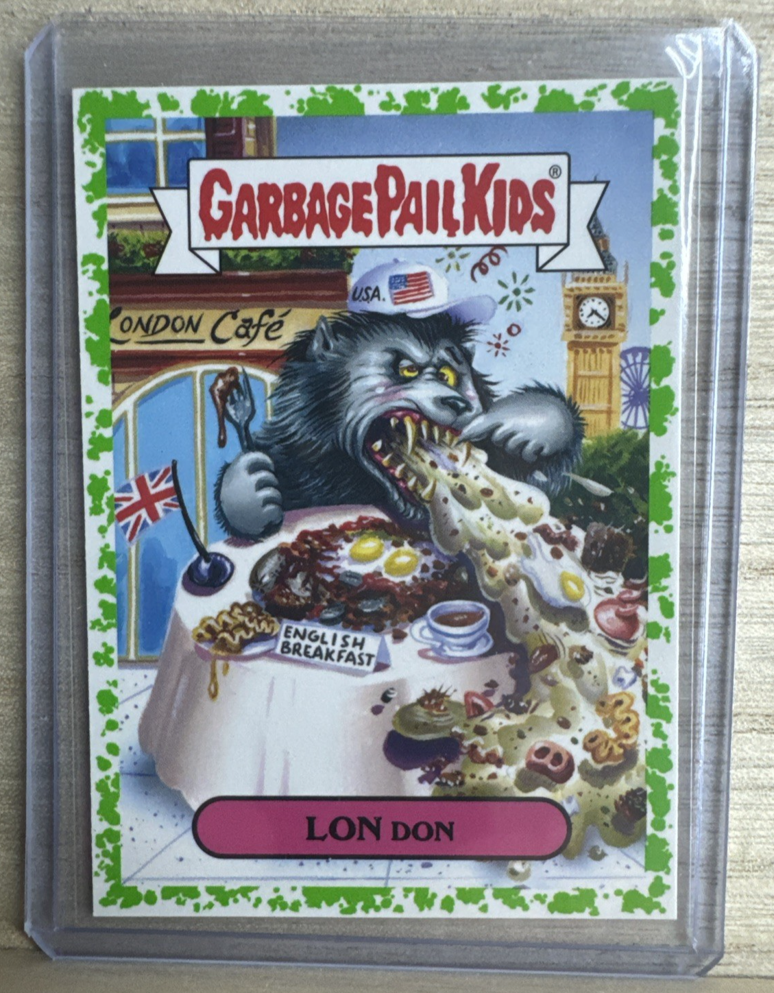 2018 Topps Garbage Pail Kids - Lon Don - Green