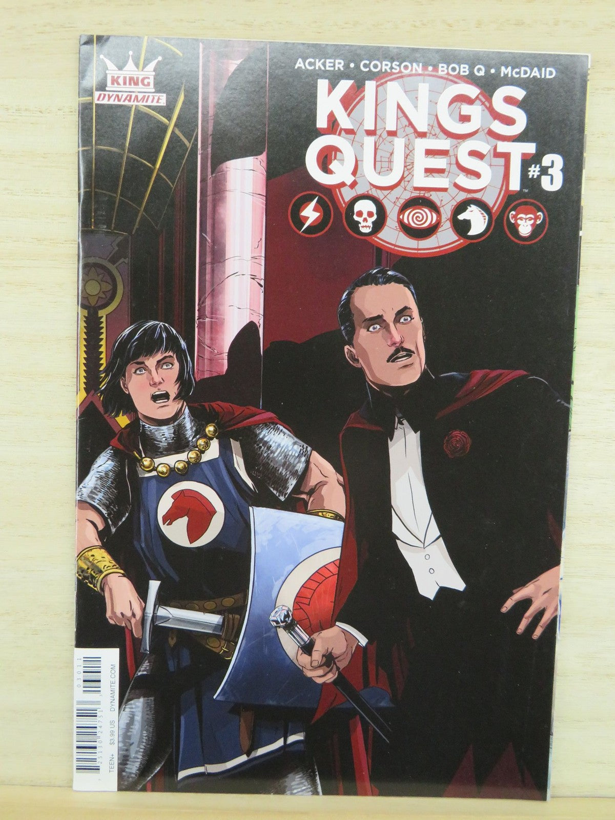 Kings Quest #3 - King Dynamite Comic - 2016