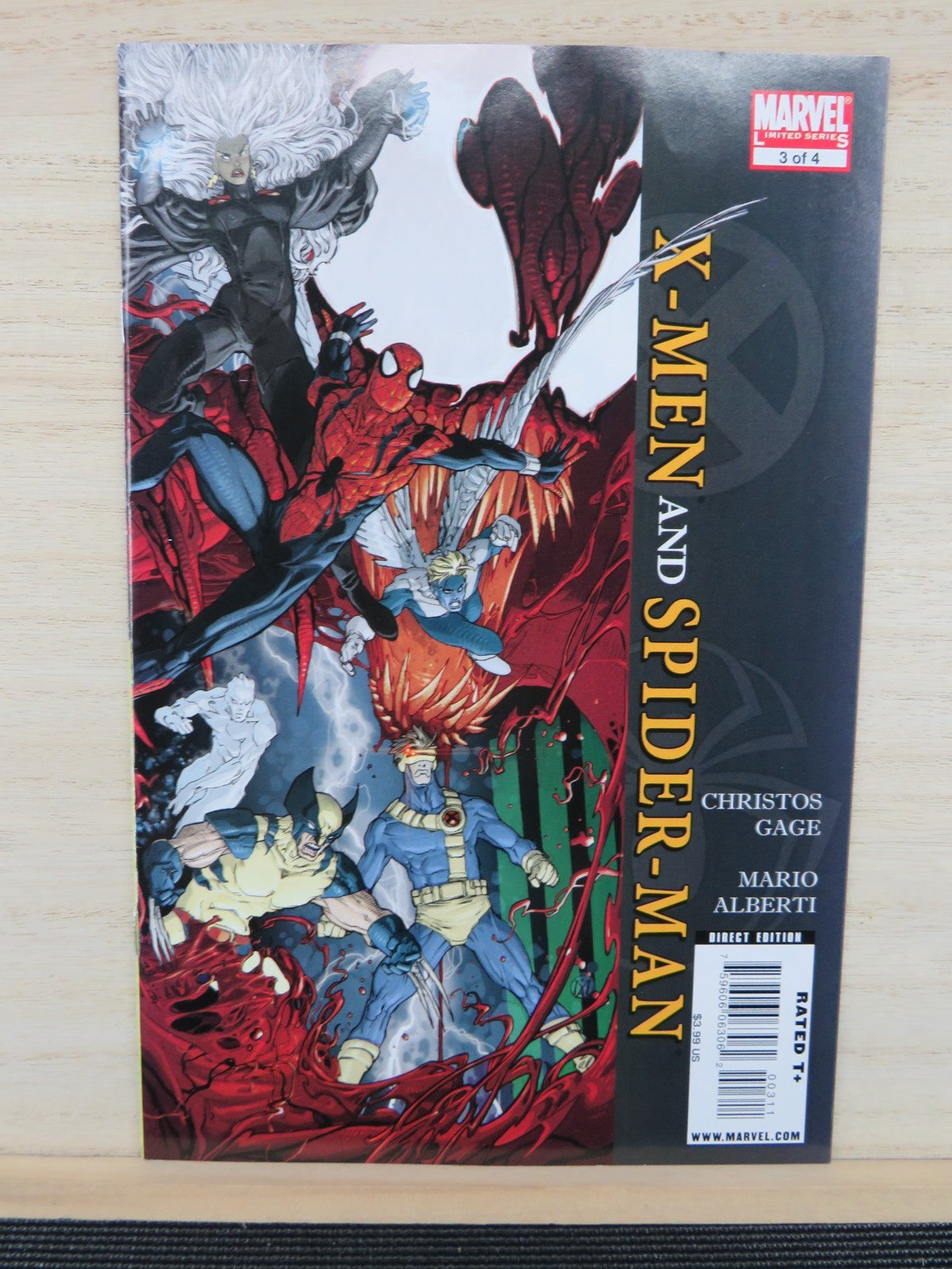 X-Men and Spiderman #1-4 - Marvel Comics - 2009 - Complete Set