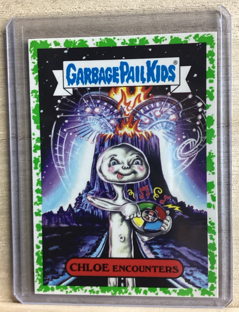 2018 Topps Garbage Pail Kids - Chloe Encounters - Green