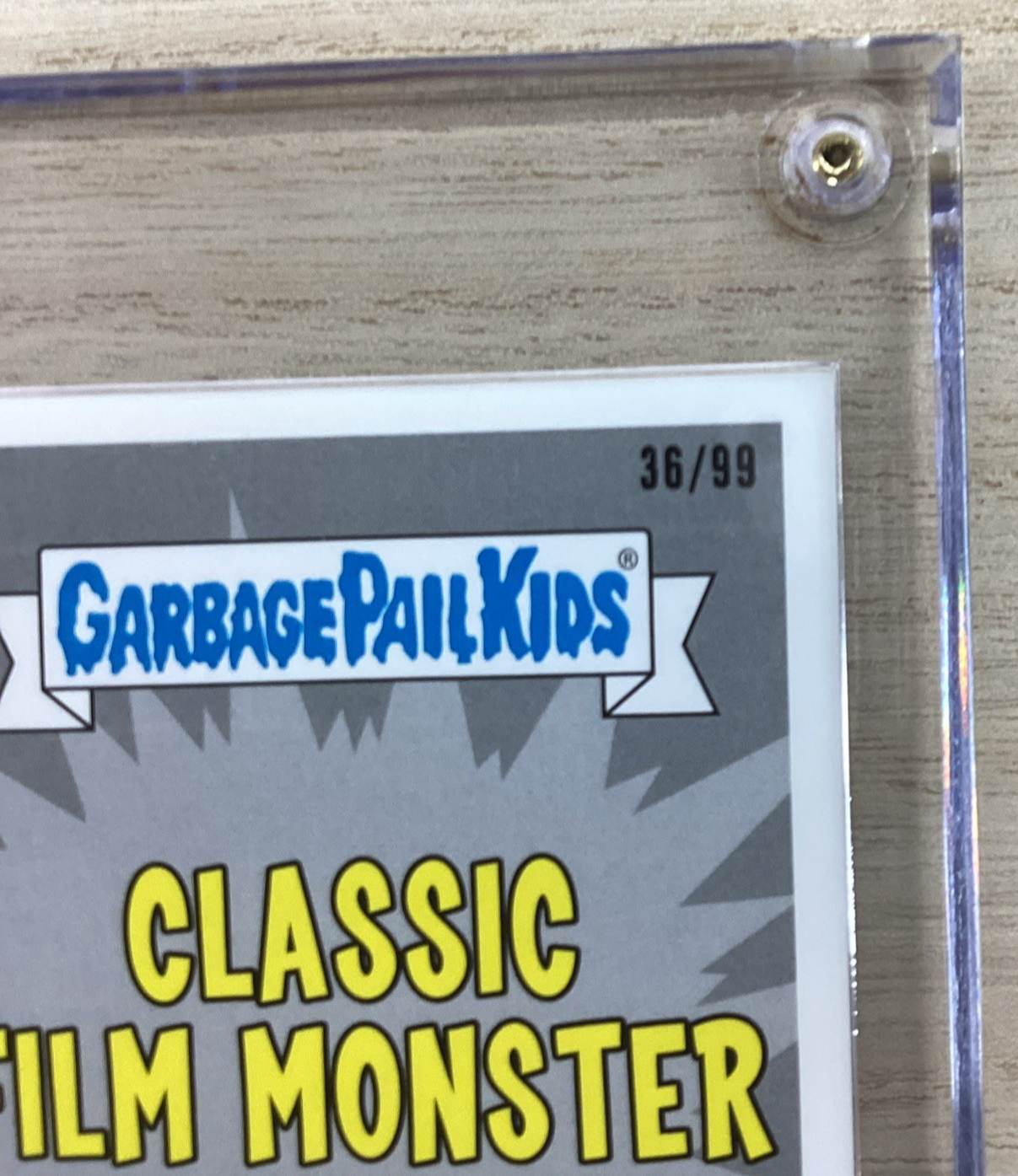2018 Topps Garbage Pail Kids - Jumping Jack - Blue 36/99