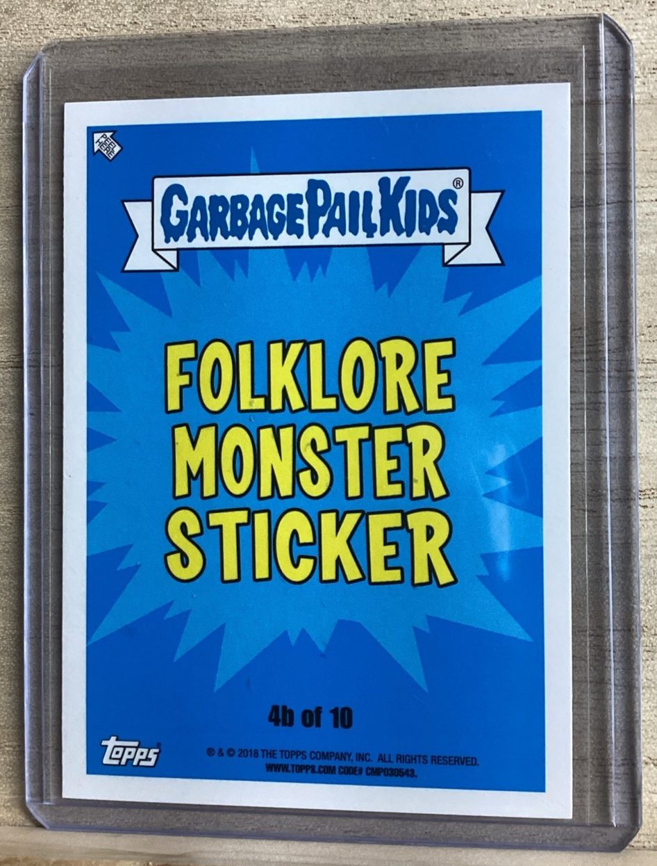 2018 Garbage Pail Kids - Gianna Squid