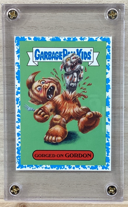 2018 Topps Garbage Pail Kids - Gorged On Gordon - Blue 93/99
