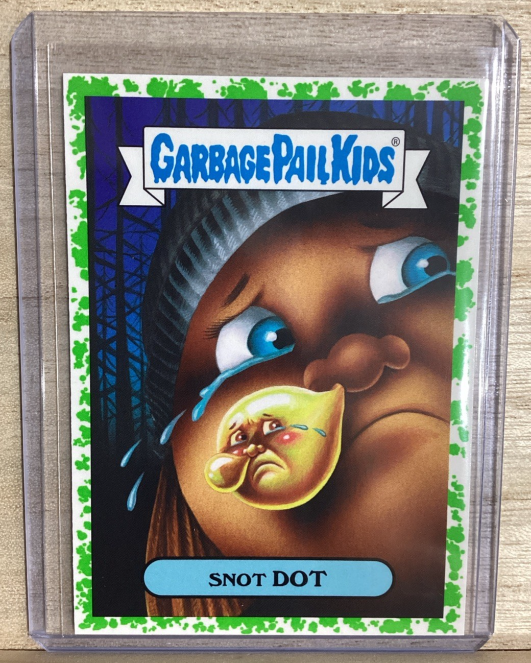 2018 Topps Garbage Pail Kids - Snot Dot - Green