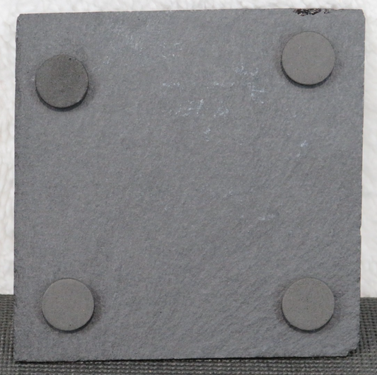 Laser Engraved Slate Coaster - BM3