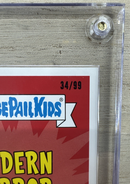 2018 Topps Garbage Pail Kids - Uma Centipede - Blue 34/99
