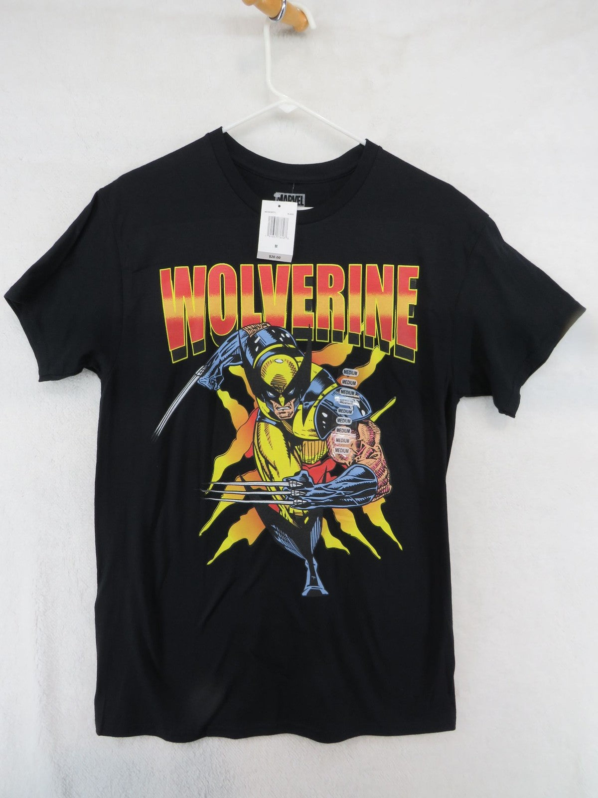 Marvel Wolverine T-Shirt - Men's Medium
