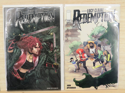 Lucy Claire Redemption #1 & #2 both Cover B - 2019 - Image Comics - Lot of 2